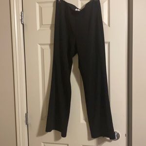 Oak + Fort wide leg pant. Size large